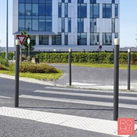 Pilona de gran visibilitat Agglo per a zones de risc